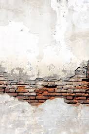 Old Brick Wall Ed Stucco White