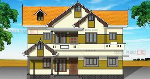 Kerala Style Double Y House Plans