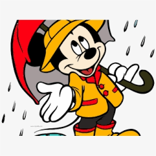 Weather Clipart Raining Mickey Mouse Rainy Day 2598653
