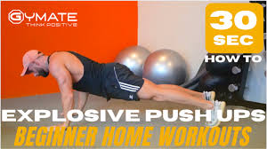 explosive push ups how to guide for