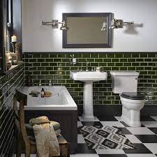 Green Bathrooms Design Ideas