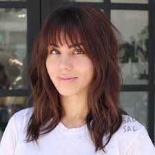 The medium length bob is a superb basic cut because the length is very versatile, the type of cut is one of the most flattering haircuts available, and it's appropriate for 4. Haircuts With Bangs New Trends 2021 2022 Is Beauty Tips Medium Length Hair Styles Wispy Bangs Hairstyle