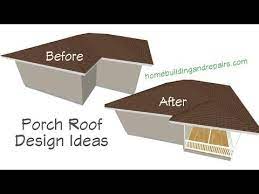 Low Pitch Hip Roof Porch Design Ideas