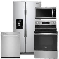kitchen appliance packages 4 piece
