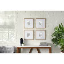 Stylewell Ash Modern Frame With White