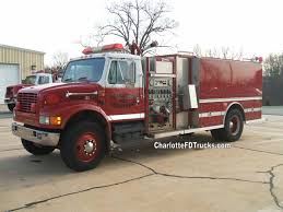 fire station 21 charlotte f d trucks