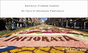 italy s infiorata festivals flower
