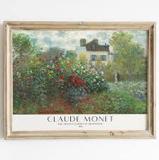 Claude Monet Print The Artist S Garden