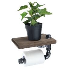 Lach Wall Mounted Toilet Roll Holder By