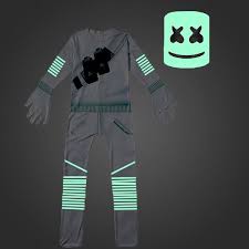 Not only have the skins been leaked but the customization options players will have available to them to. Fortnite Marshmello Costume Cosplay Jumpsuit Glow In The Dark Onesie B Uncostume