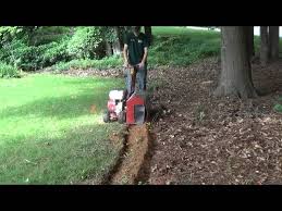 How To Bed Trench A Yard You