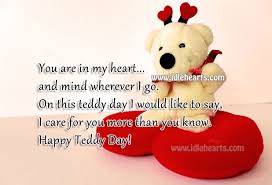 happy teddy day express your true