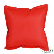 outdoor waterproof cushion red 42x42cm