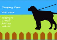 Great Stocks Of Free Dog Walking Business Card Template Template