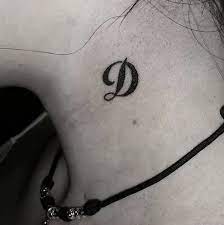 The app projects any tattoo design on any part of your body so you can see how it . 20 Inspirational D Letter Tattoo Designs With Images 2021