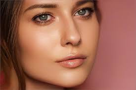 skincare cosmetics model face portrait