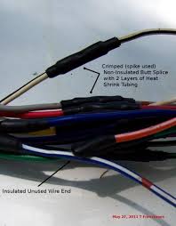 Use an approved connector to secure your electrical splice. Connection Options Splicing Electrical Wires And How To Do It Right And Wrong Jaguar Forums Jaguar Enthusiasts Forum