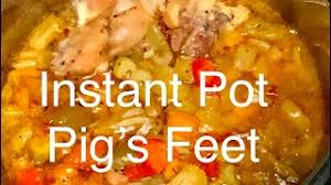feet in the instant pot