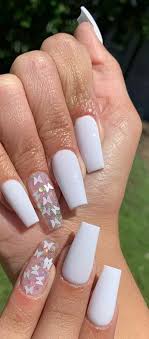 Allow your nails to shine like a queen & gain attention like never before, with these glamorous nail design ideas which have been carefully curated for you. 39 Great Ideas For Acrylic Nails Summer Designs