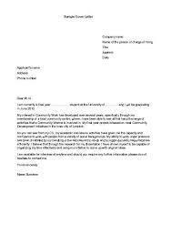 Internship Job Position Application Letter Format