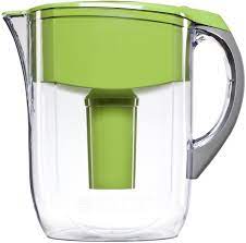 According to brita, you should expect to replace your filter every 2 months or 40 gallons for the standard pitcher and 6 months or 120 gallons for the long last filter. Amazon Com Brita Large 10 Cup Grand Water Pitcher With Filter Bpa Free Green Kitchen Dining