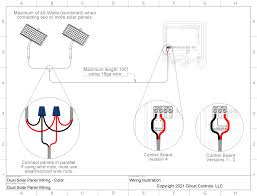 A wiring diagram is a simplified standard pictorial depiction of an electric circuit. Connecting Multiple Solar Panels