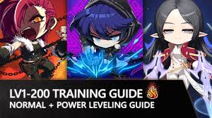 This was limited to only lv. Maplestory Training Guide Reboot