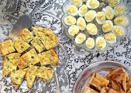 Rory is invited to sherry's baby shower and lorelai gets pulled in with her. Baby Shower Food Quiche And Deviled Eggs Amerrylife Com