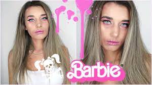 dead barbie halloween makeup tutorial