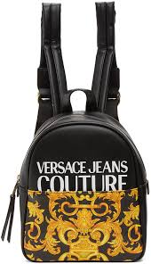 versace jeans couture black yellow