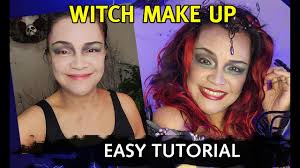 witch makeup tutorial for halloween