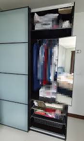 Ikea Pax Wardrobe Frosted Tempered