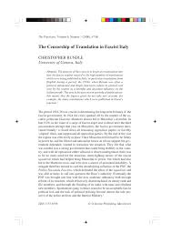 pdf the censorship of translation in fascist pdf the censorship of translation in fascist