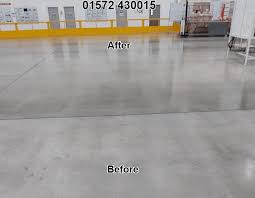 concrete floor cleaning polishing in