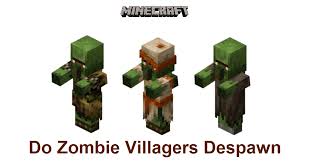 They also have a 5% chance to spawn in place of a zombie. Do Zombie Villagers Despawn In Minecraft Explained West Games