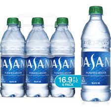 dasani purified water bottles 16 9 fl
