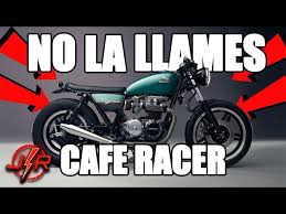 tipos de motos cafe racer todos se