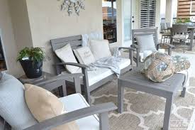 Rustic Patio Makeover One Room