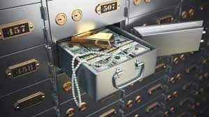 safe deposit box after