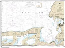 14962 St Marys River To Au Sable Point Whitefish Point Little Lake Harbors Grand Nautical Chart