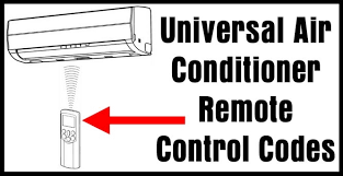 universal air conditioner remote