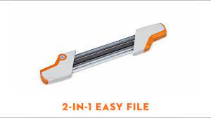 STIHL 2-in-1 Easy File | How to Sharpen Your Chainsaw Chain | STIHL GB -  YouTube