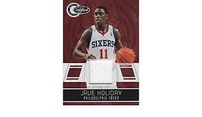 The philadelphia 76ers are expected to make a couple of big moves to their roster now that they have brought in daryl morey to be their new president of basketball operations. 2010 11 Totally Certified Red Jersey 3 Jrue Holiday 249 Philadelphia 76ers At Amazon S Sports Collectibles Store