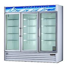 3 Door Coolers Refrigerator Display