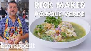 rick makes pozole verde mexican stew