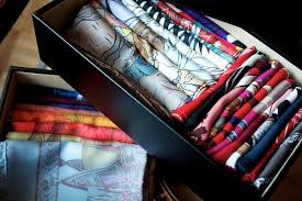 We've gathered for you a lot of scarf storage ideas you can use in different rooms, including different open shelves, compartments. Scarf Storage Methods Urbanlondon