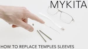mykita eyewear how to replace temple
