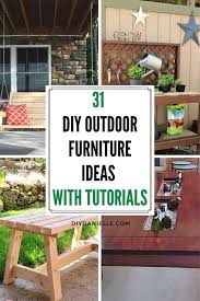 31 Diy Outdoor Furniture Ideas Diy