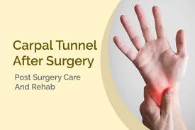 carpal tunnel after surgery st albert