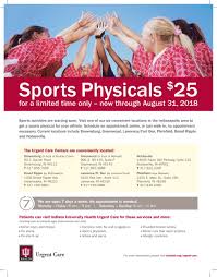Er and urgent care combined in one location. Cg Sports Network On Twitter Iu Health Is Offering Sports Physicals For 25 At The Iu Urgent Care In Greenwood Cg Through August 31 Download A Flyer At Https T Co F9j1odsej9 Https T Co Qssobq92o6